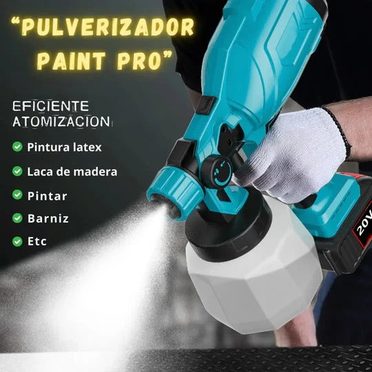 Spray Gun |Pulverizador Inalámbrico |Pistola Pulverizadora Portátil 168V