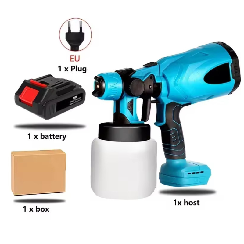 Spray Gun |Pulverizador Inalámbrico |Pistola Pulverizadora Portátil 168V