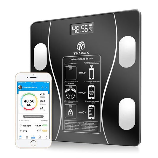 Balanza Digital Bluetooth 180kg Control de Peso Inteligente